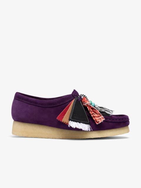 Clarks Originals Wallabee. Damson Suede