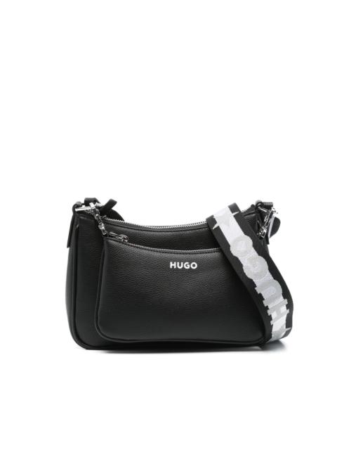 HUGO logo-print cross body bag