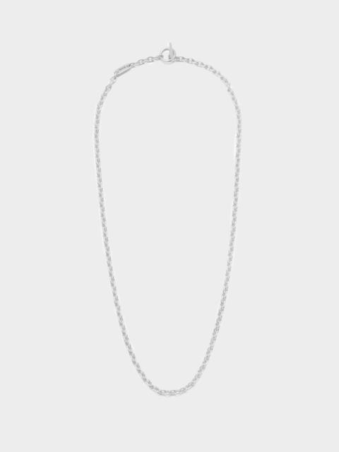 MAOR Maor Sterling Silver Plaun Link Necklace