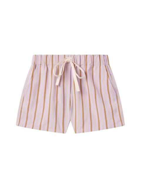 A.L.C. Casey Striped Drawstring Short