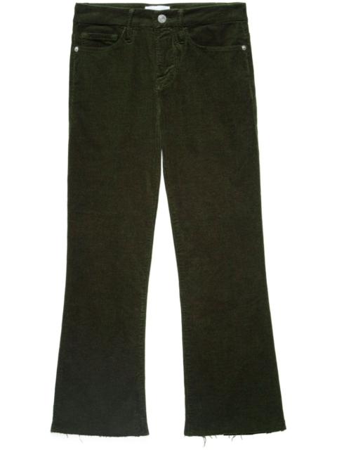 FRAME Le Crop flared cropped jeans