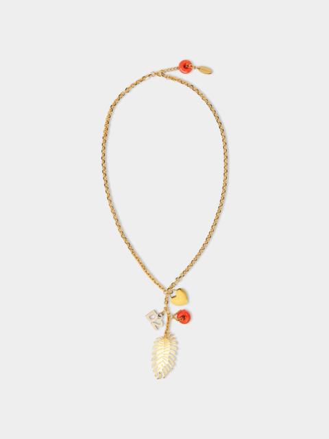 DSQUARED2 D2 CHARM NECKLACE