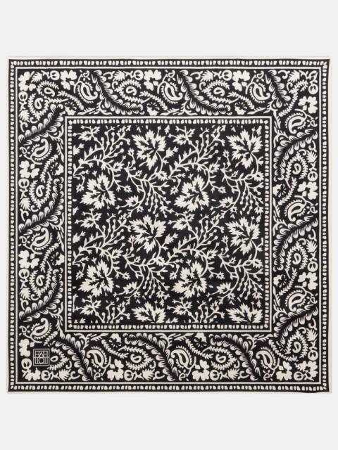 TOTEME Printed silk scarf