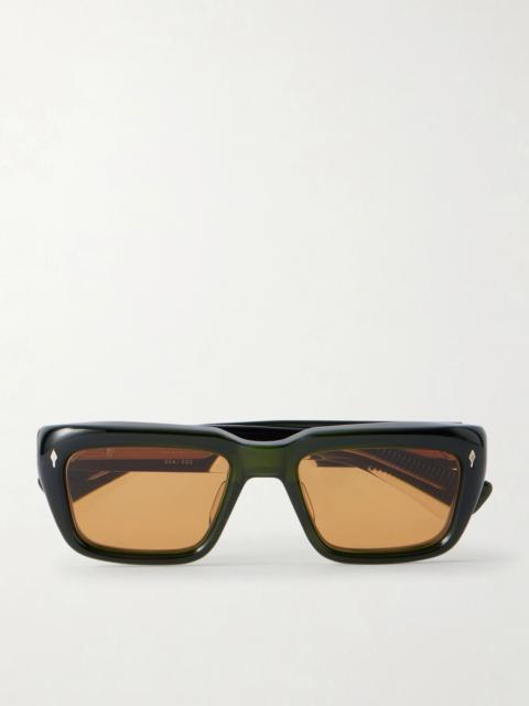JACQUES MARIE MAGE Walker Square-Frame Acetate Sunglasses