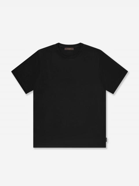 SLOWEAR Slim fit cotton and silk jersey T-shirt