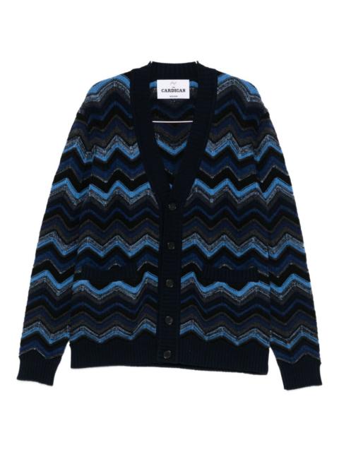 Missoni chevron-knit cardigan