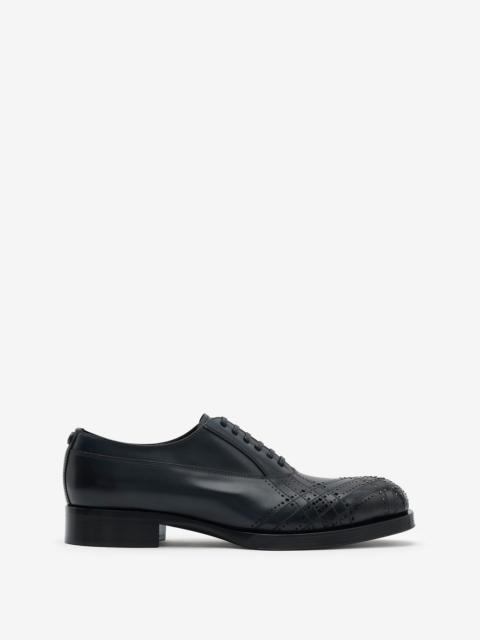 Burberry Leather Windermere Oxford Shoes