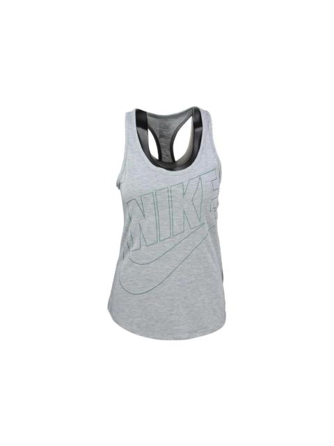 Nike Nike Women's Futura Oversized Tank Gray