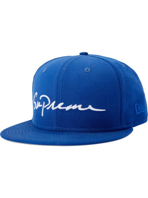 Supreme Supreme Classic Script New Era Cap Royal