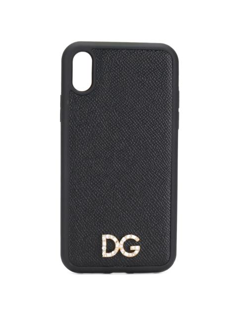 Dolce & Gabbana crystal logo iPhone XR case
