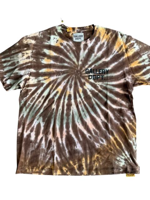 GALLERY DEPT. Tie-Dye Tokyo Exclusive Logo T-Shirt "Brown" GD330