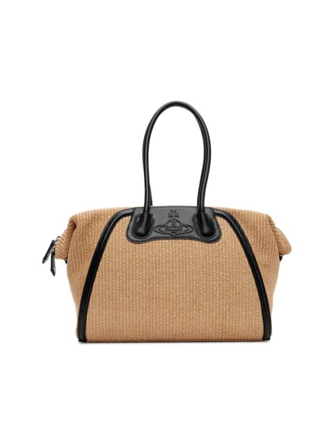 Vivienne Westwood Beige Shirley Holdall Tote