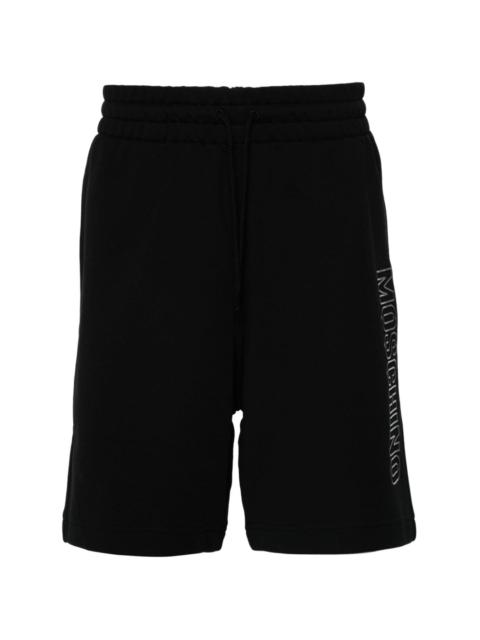 Moschino logo-lettering shorts