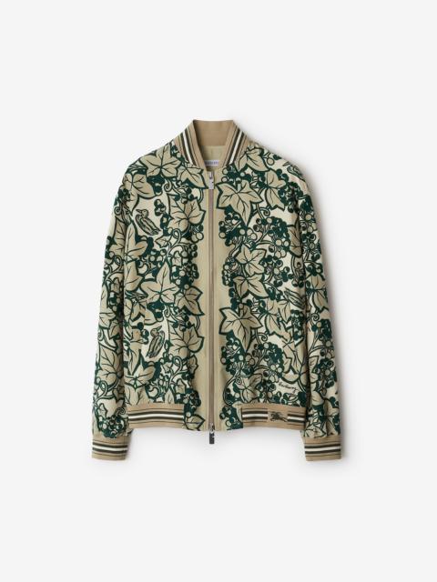 Ivy Silk Bomber Jacket