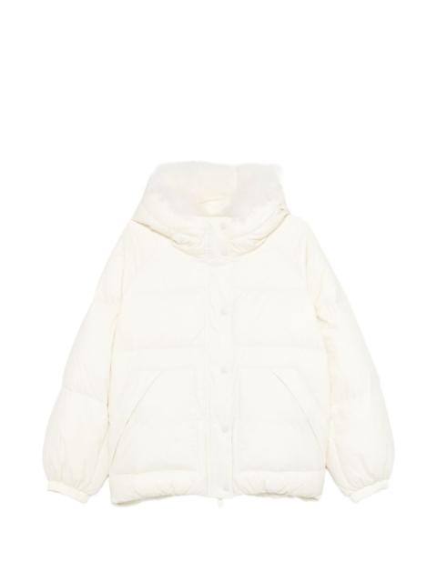 Yves Salomon shearling-hood jacket
