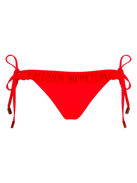 Vilebrequin Women Side Tie Mini Bikini Bottom Solid