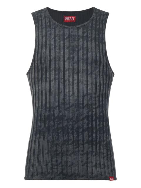 Diesel ribbed tank top