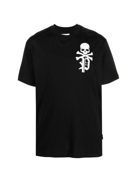 PHILIPP PLEIN SS Skull & Bones round-neck T-shirt