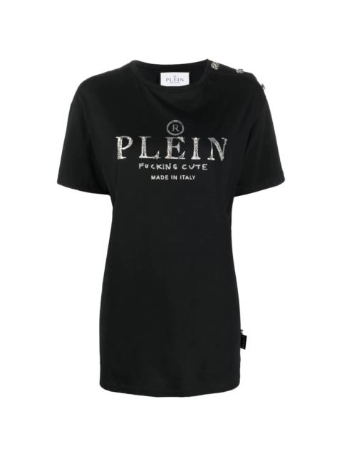 PHILIPP PLEIN logo-print cotton T-shirt