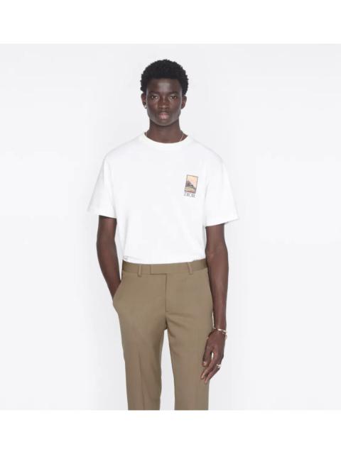 Jack 白 Dロゴ Kerouac 人気モデル L 正規品 Tシャツ Dior