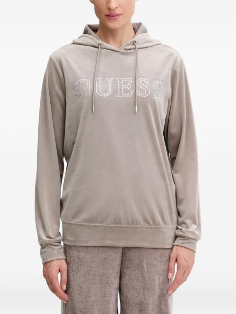 GUESS USA embellished hoodie