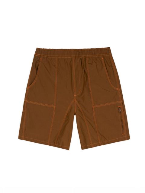 BRAIN DEAD Triple Needle Bishop Short - Sepia