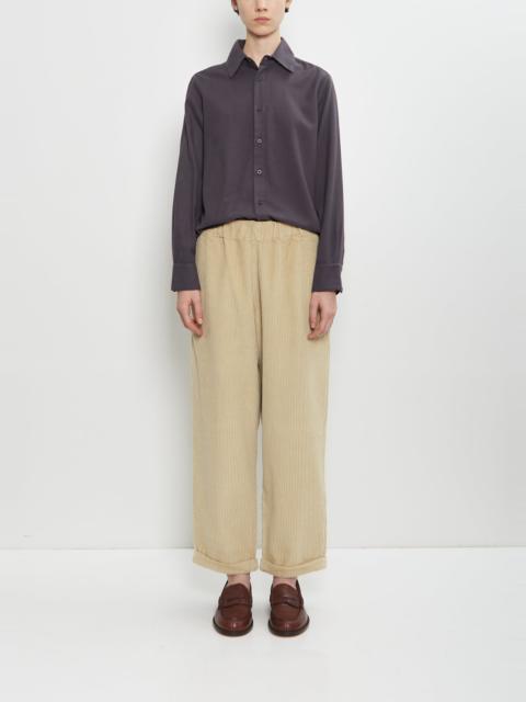 LABO.ART Paride Cotton Velvet Pant — Cemento