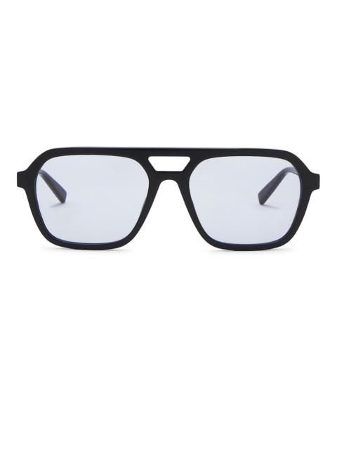 SAINT LAURENT SL Logo Rectangular Sunglasses
