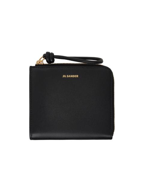 Jil Sander Black Giro Wallet