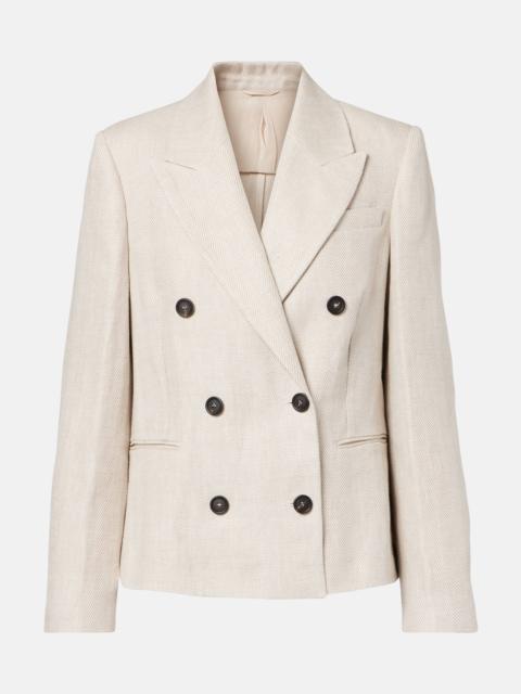 Brunello Cucinelli Linen and cotton blazer