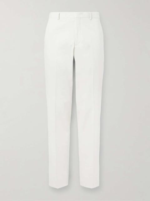 Jarno Austin Straight-Leg Stretch-Cotton Twill Trousers