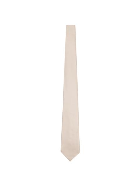 Off-White Solid Tie