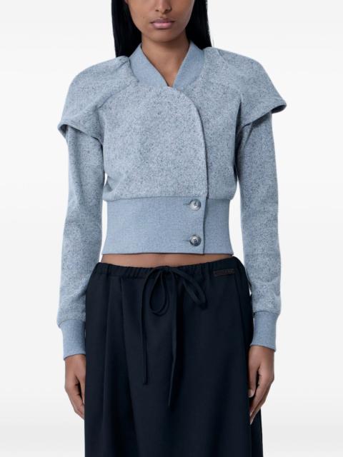 Kiko Kostadinov ribbed-waistband cardigan