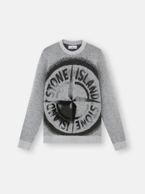 Stone Island 522D1 GAUZED EFFECT WOOL BLEND