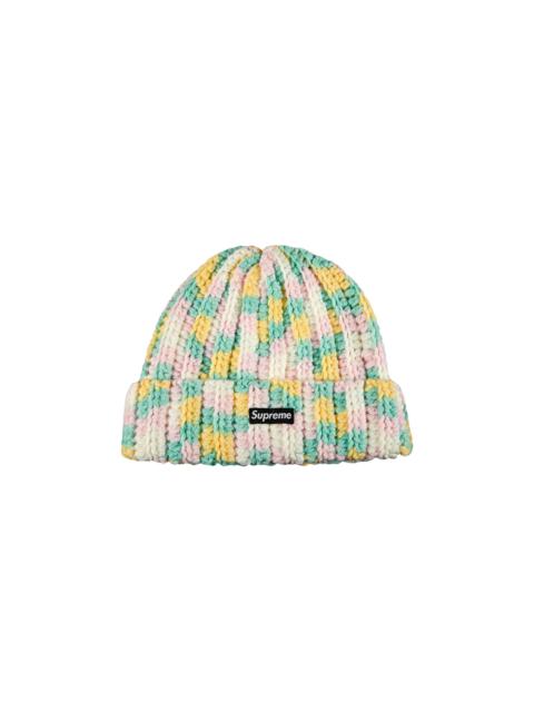 Supreme Supreme Rainbow Knit Loose Gauge Beanie 'White