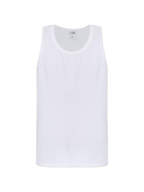 MM6 Maison Margiela logo-patch vest