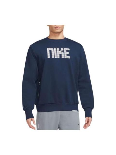 Nike Nike Dri-FIT Standard Issue Soccer Crewneck Sweatshirt 'Blue' FD9744-410