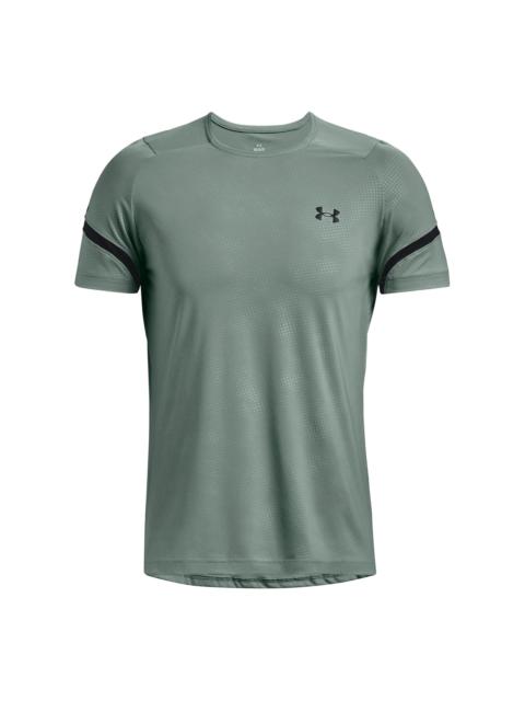 Under Armour Under Armour Rush Emboss T-Shirt 'Green' 1373701-781
