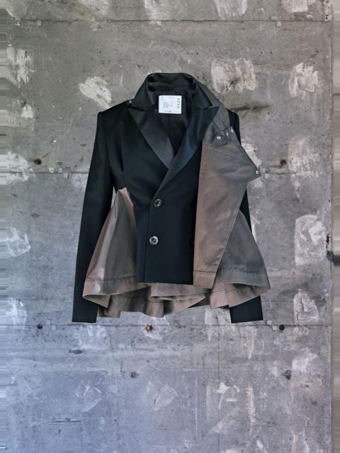 sacai Wool Suiting Blouson