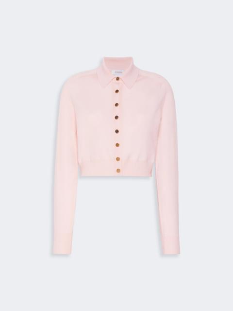Sportmax LIRICA Pure wool cardigan - PINK