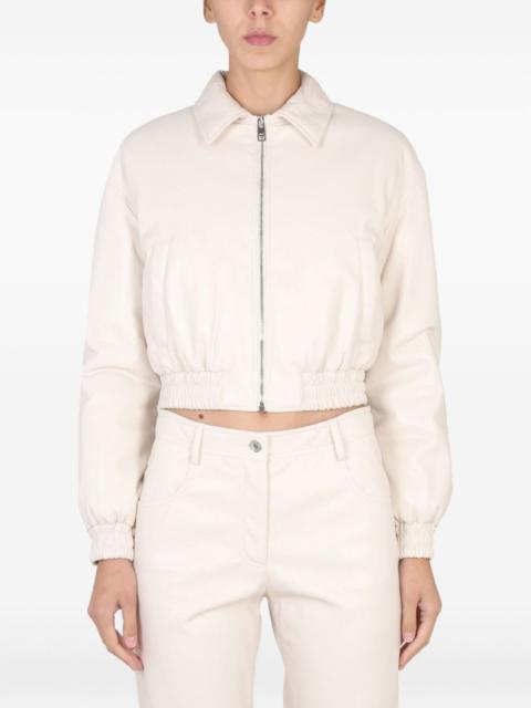 MSGM zip-up bomber jacket