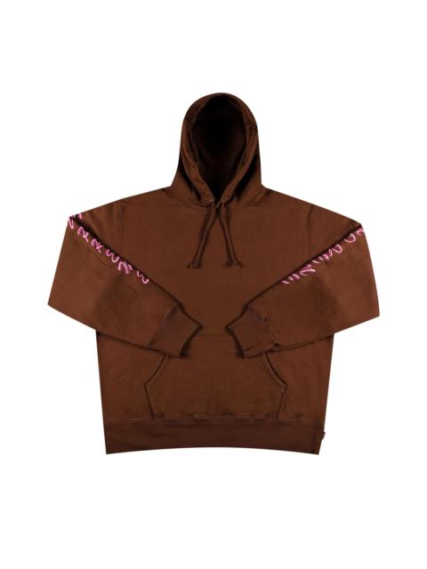 Supreme Supreme Guardian Hooded Sweatshirt 'Dark Brown'