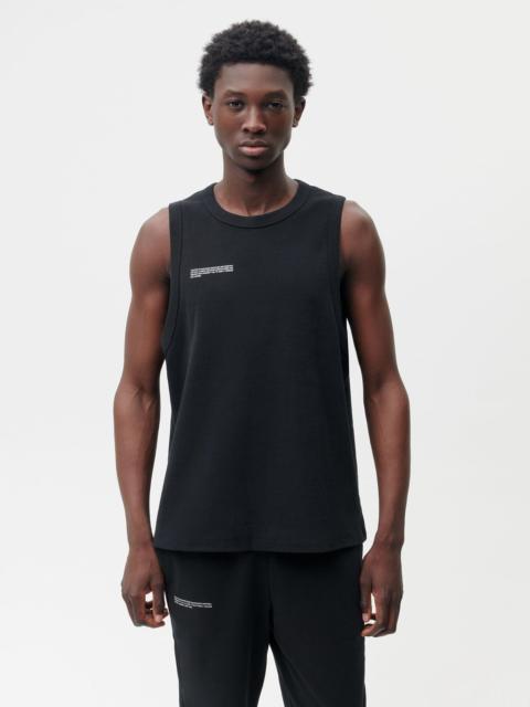 PANGAIA Men's Cotton Tank Top - Black