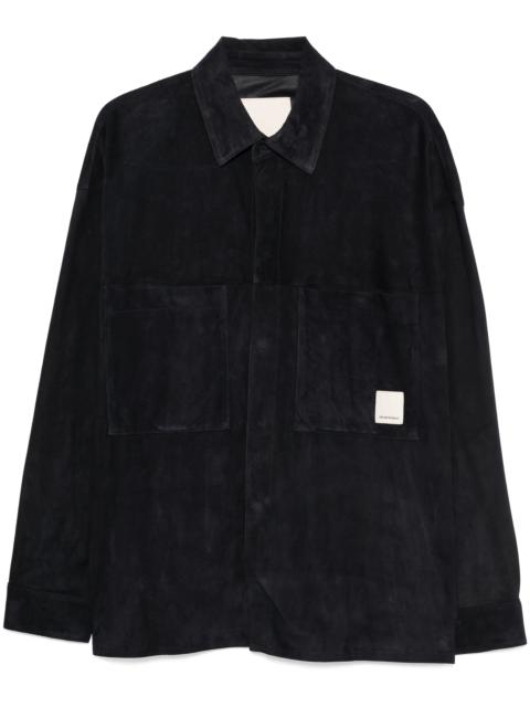 Suede Shirt Jacket