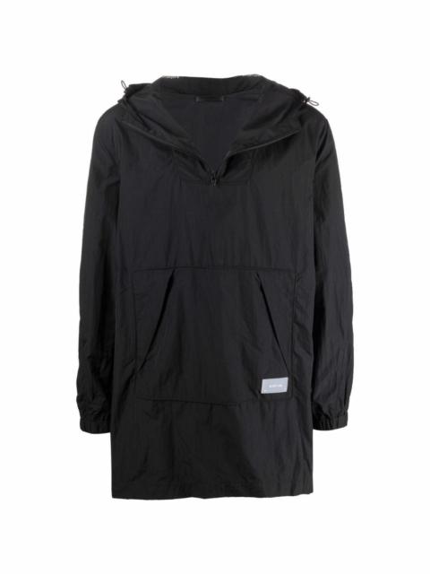 hooded pullover jacket