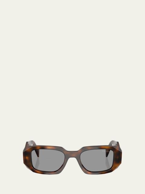 Acetate Rectangular Sunglasses