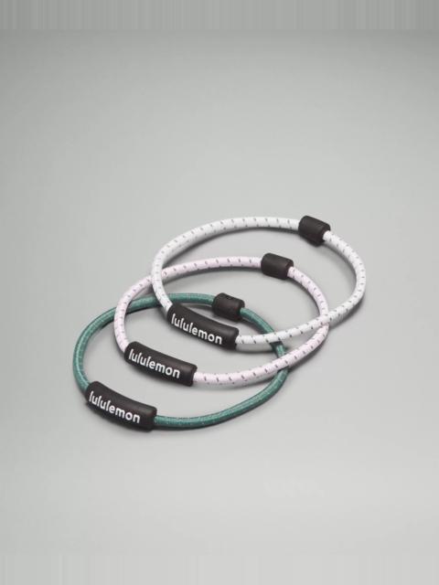 lululemon Wordmark Hair Ties *3 Pack