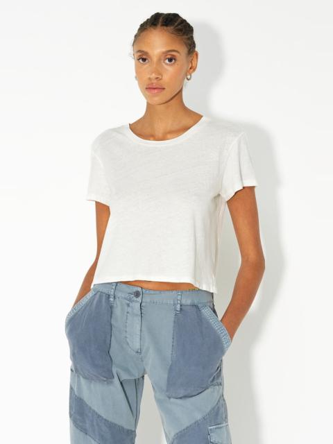 JERSEY CROPPED TEE