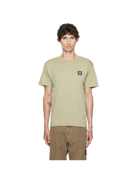 Stone Island Green 2100027 60/2 Cotton Jersey T-shirt