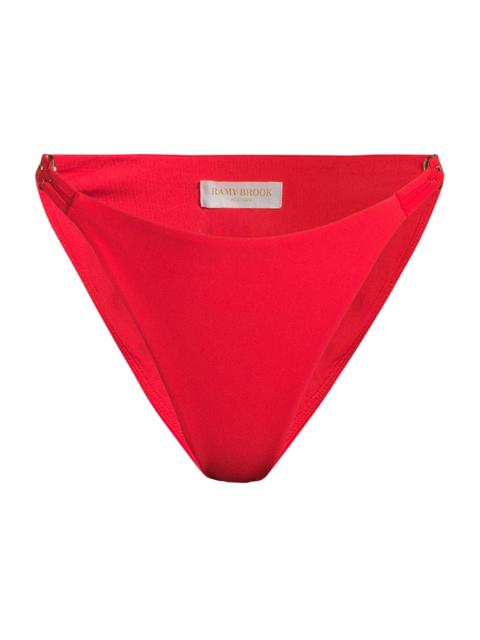 RAMY BROOK Women's Elli Bikini Bottom - Flame